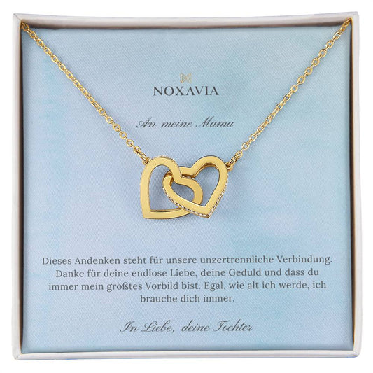 Doppelherzkette an meine Mama (Tochter)