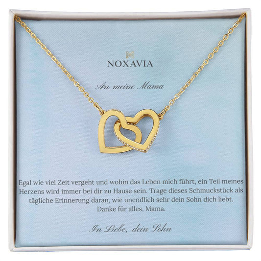 Doppelherzkette an meine Mama (Sohn)