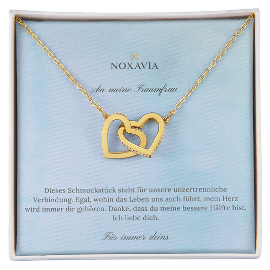 Doppelherzkette für meine Traumfrau