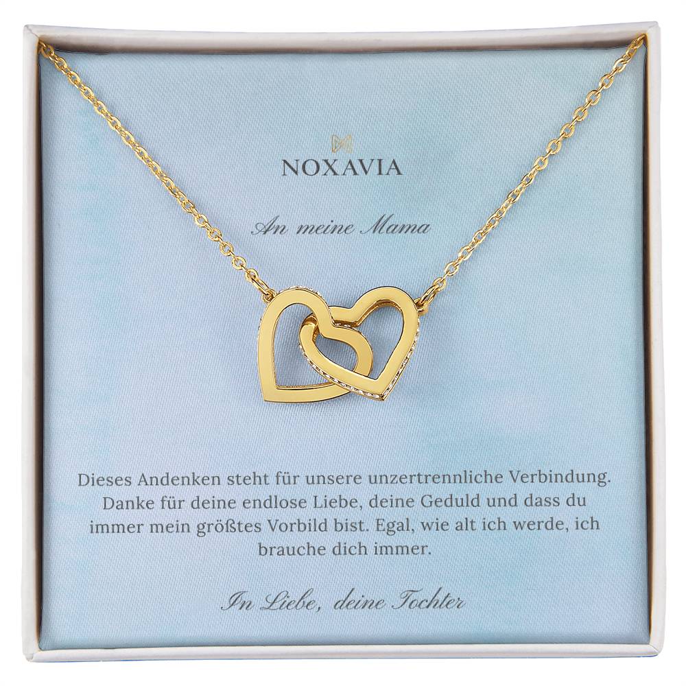 Doppelherzkette an meine Mama (Tochter)