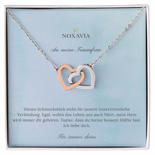 Doppelherzkette für meine Traumfrau