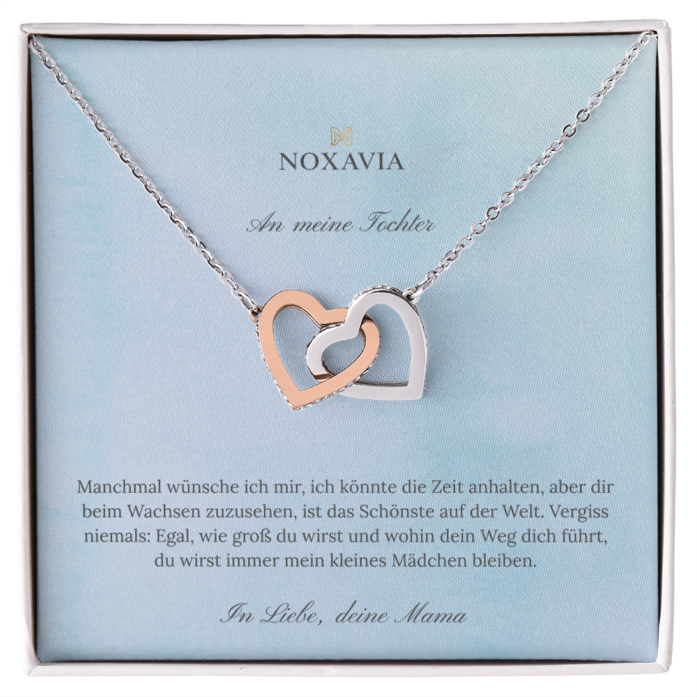 Doppelherzkette an meine Tochter (Mama)