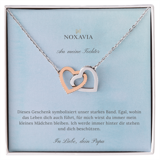 Doppelherzkette an meine Tochter (Vater)